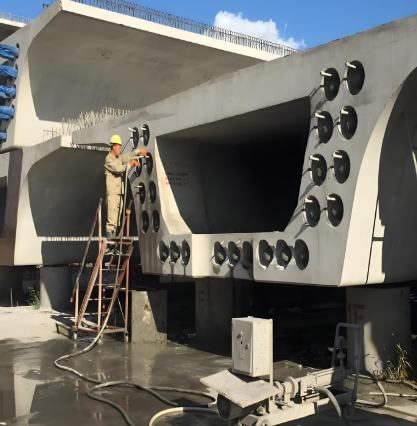 红桥压浆料施工流程及注意事项